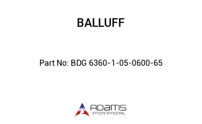 BDG 6360-1-05-0600-65									